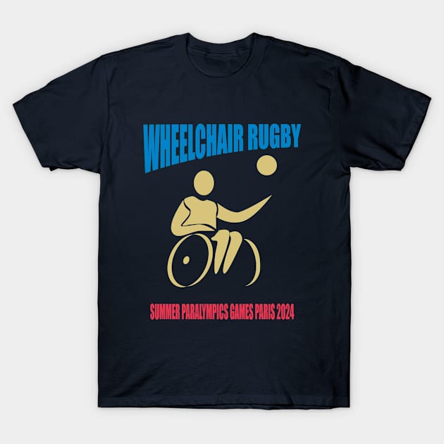 Summer Paralympics 2024 T-Shirt by New Future Store